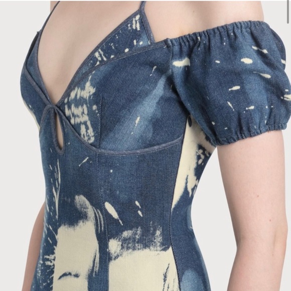 I AM GIA Blue Despina Denim Mini Dress - Picture 2 of 10